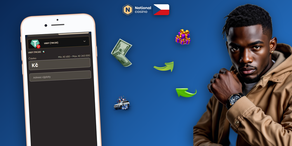 Infografika KYC ověření v National Casino – doklady totožnosti vedoucí ke schválení výběru