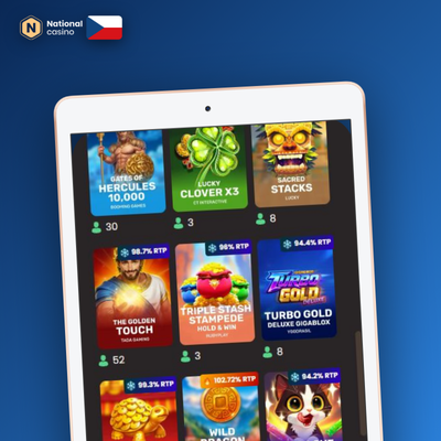 Tisíce slotů od NetEnt a Pragmatic Play v mobilní aplikaci National Casino